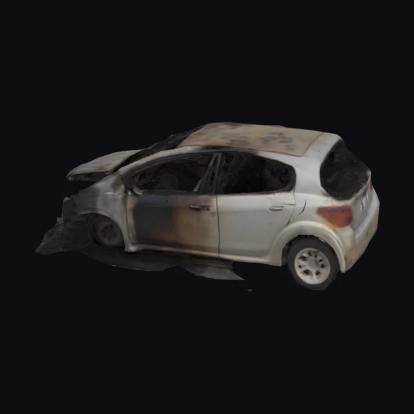 Burnt Out Car Wreck