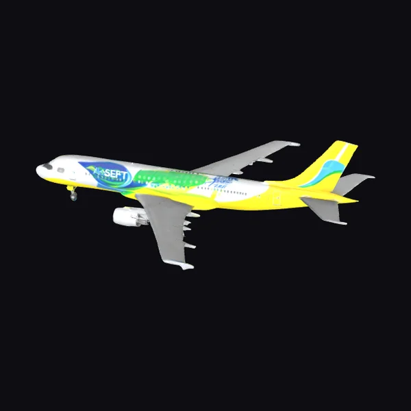 Airbus A320 Yellow Livery