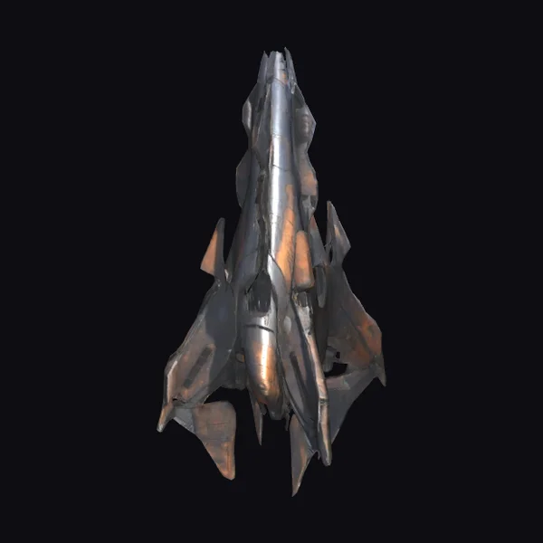 Rusty Sci-Fi Spaceship