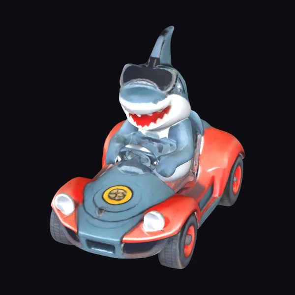 Shark Racer Toy
