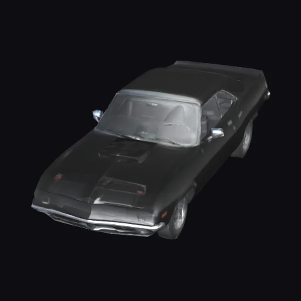 Black Plymouth Barracuda