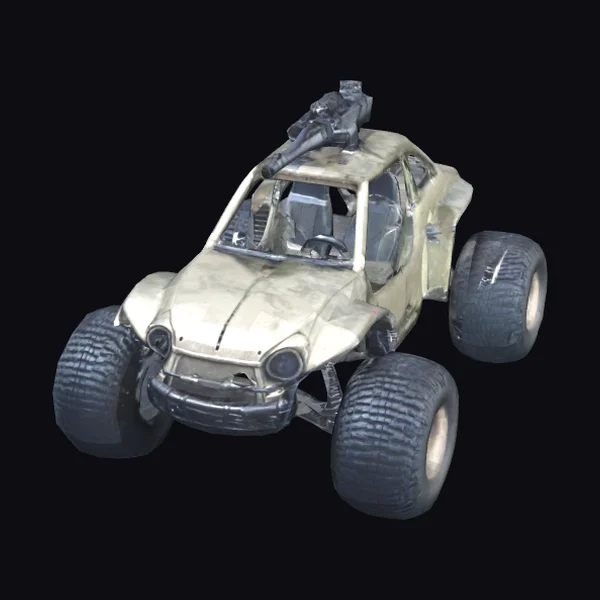 Mini Buggy with Machine Gun