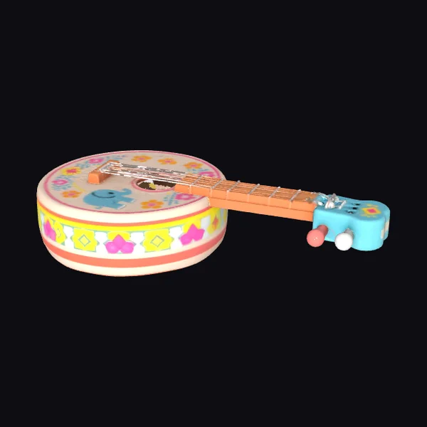 Colorful Ukulele Instrument