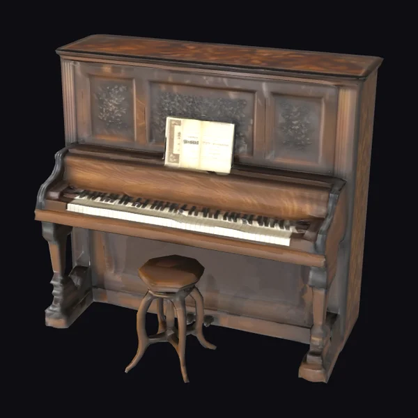 Antique Upright Piano