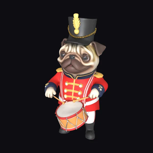 Drummer Pug Uniform