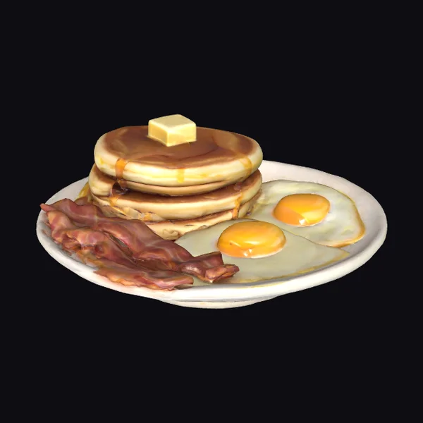 Breakfast Food Plate