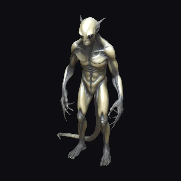 Alien Humanoid Creature