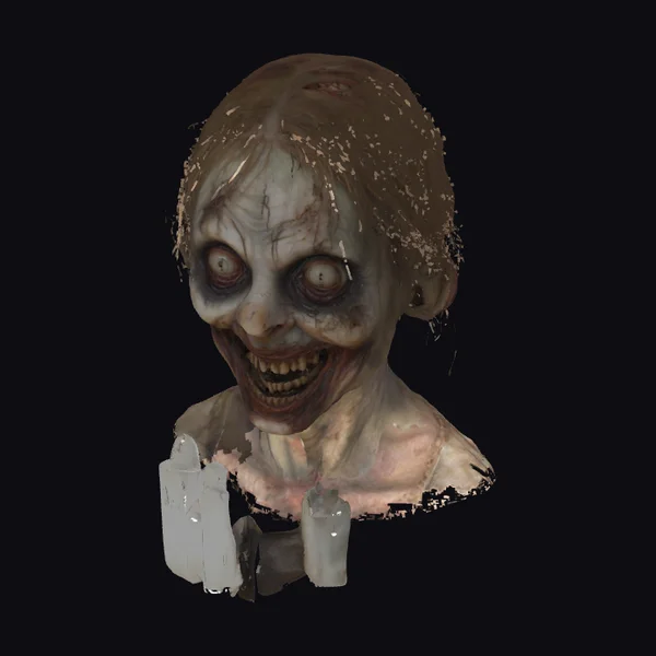 Zombie Head Bust