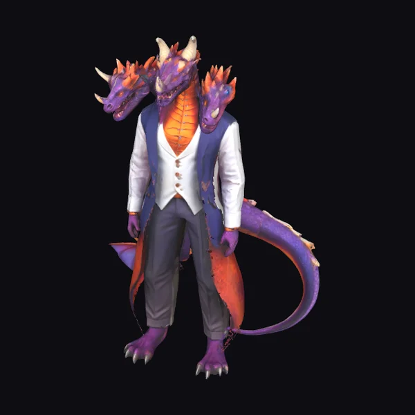 Dragon in Formal Attire