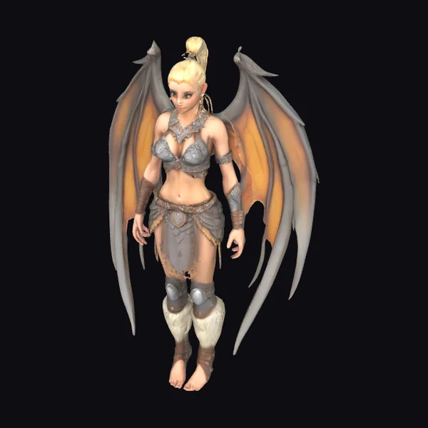 Winged Female Warrior