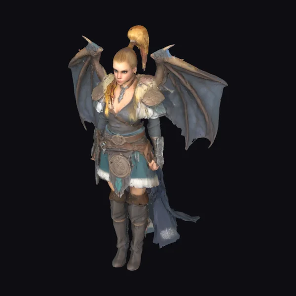 Winged Female Warrior