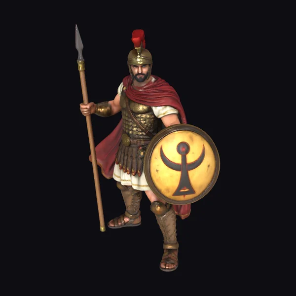 Ancient Spartan Warrior
