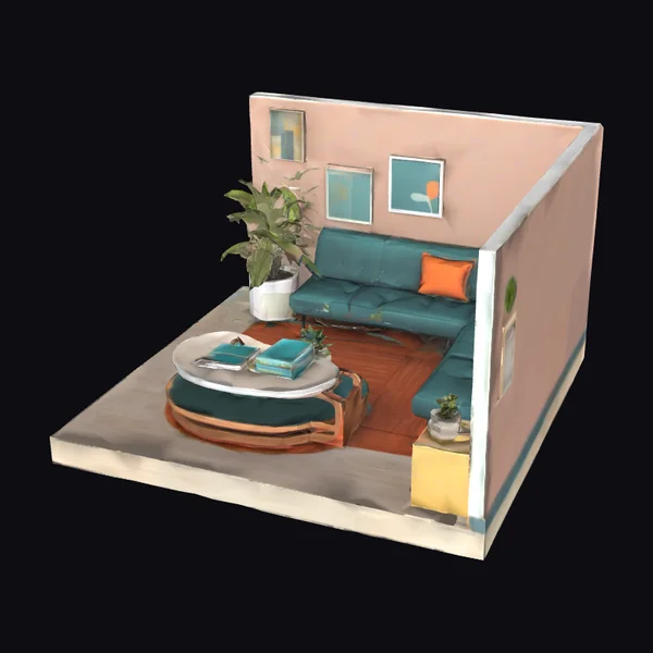 Cozy Living Room Corner