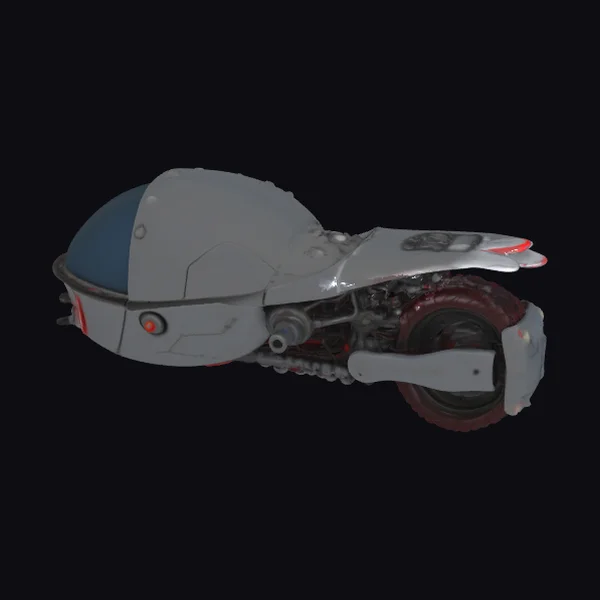 Alien Flying Scooter