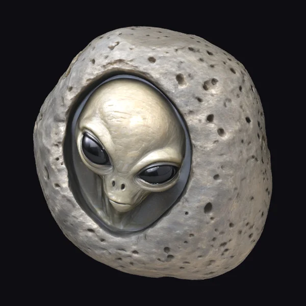 Alien Emerging from Egg