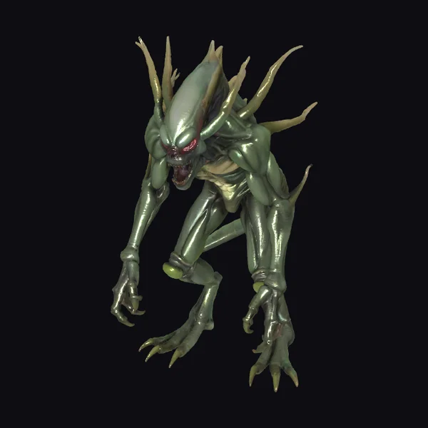 Aggressive Alien Creature