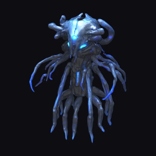 Biomechanical Alien Creature