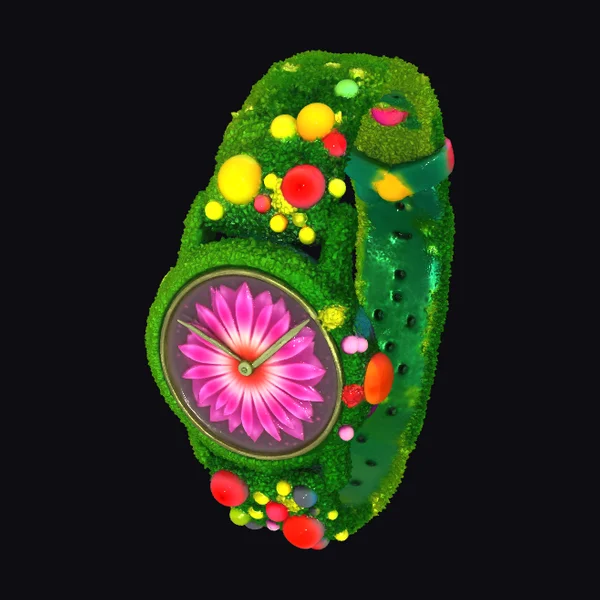 Floral Moss Watch