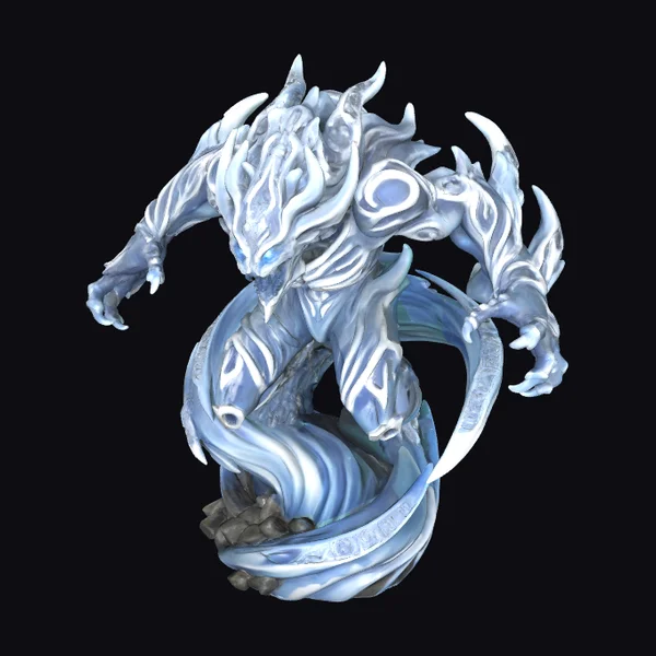 Air Elemental in Motion