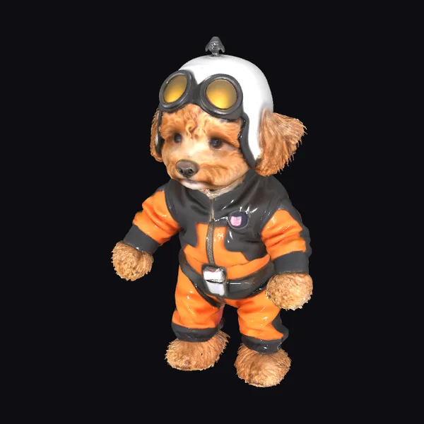 Bi-colored Goldendoodle Pilot