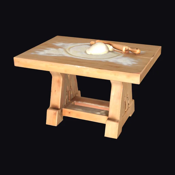 Rustic Kitchen Table Scene