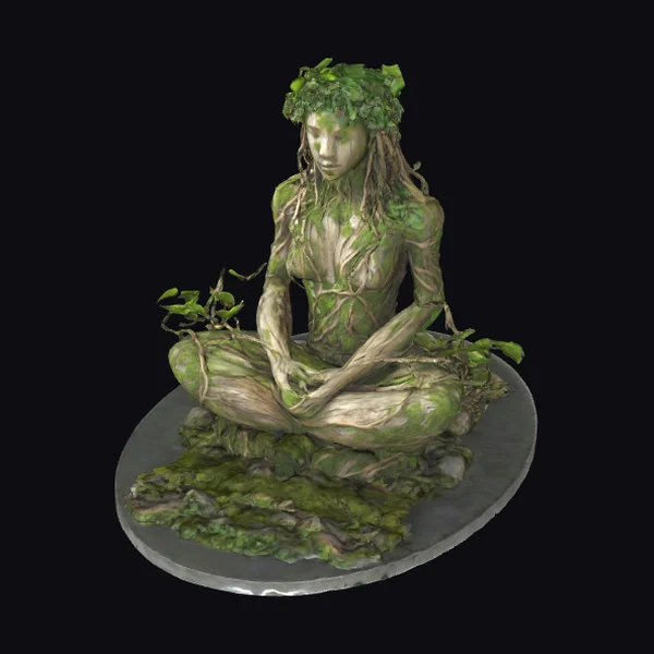 Nature Goddess Sitting