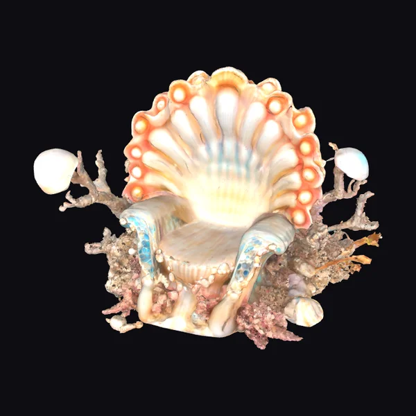 Ancient Seashell Throne