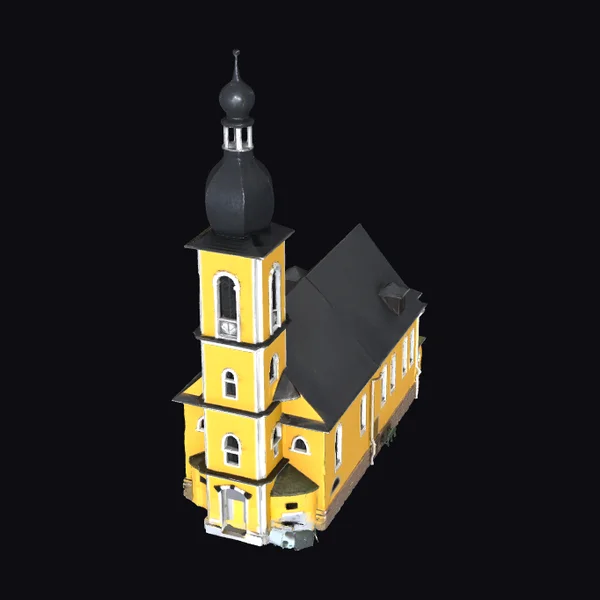 Yellow Church Building