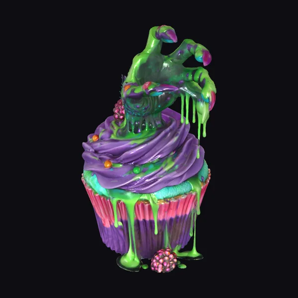 Zombie Cupcake Transformation