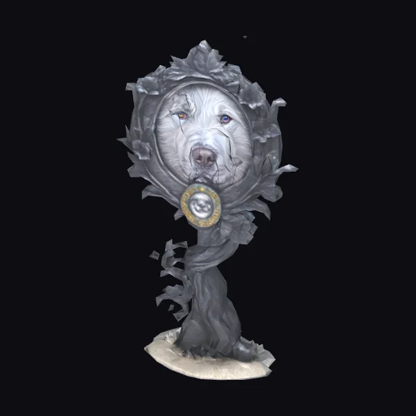 Dog Memorial Garden Stake