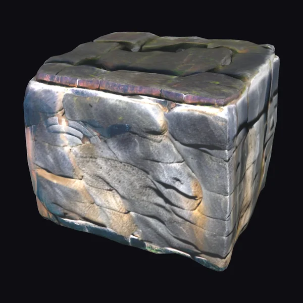 Weathered Stone Block