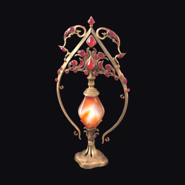 Art Nouveau Table Lamp