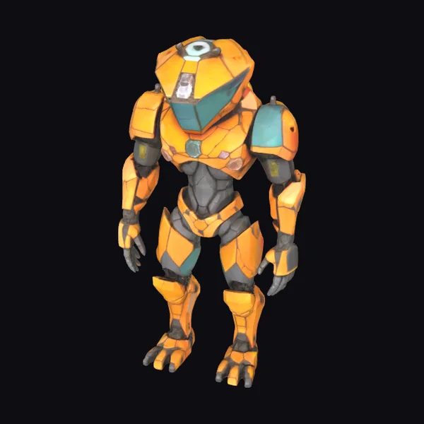 Yellow Robot Armor