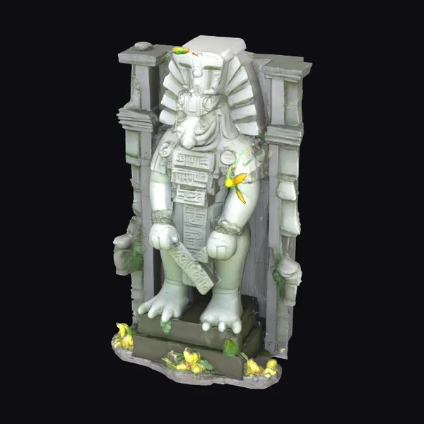 Ancient Stone Sphinx Statue