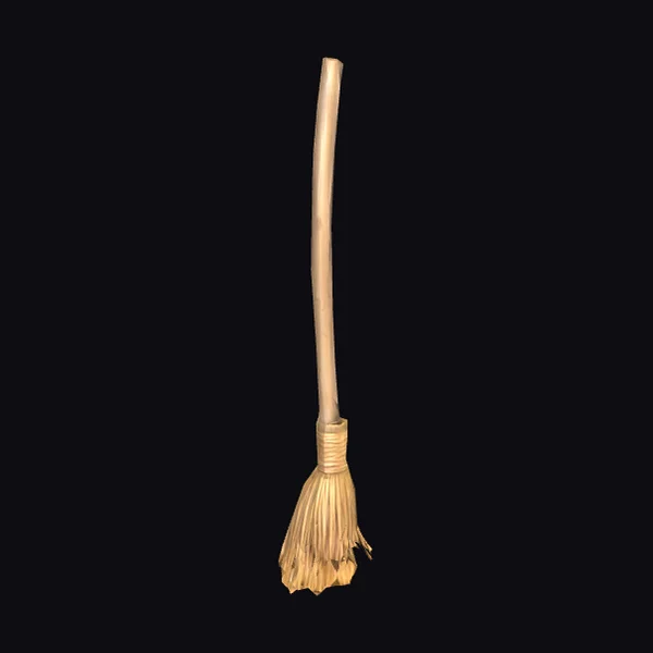 Wooden Broom Stick
