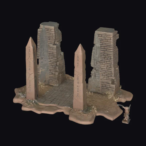 Ancient Ruins Diorama