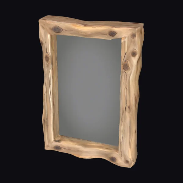 Driftwood Floor Mirror