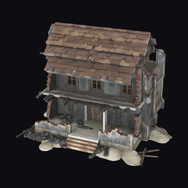 Abandoned Ruin House