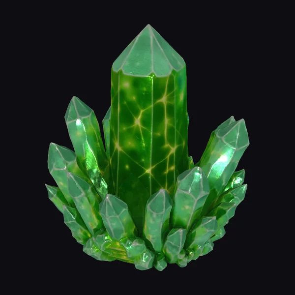 Emerald Crystal Cluster