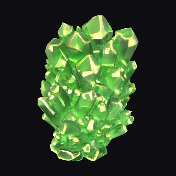 Emerald Crystal Cluster