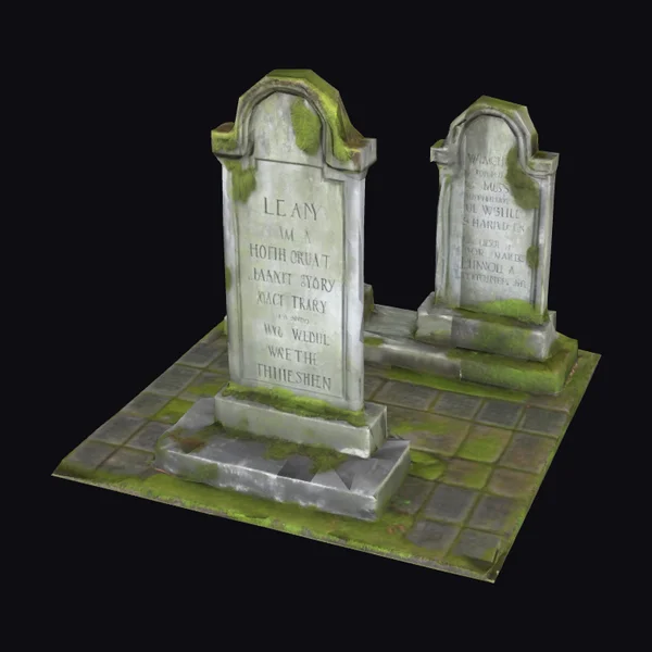 Weathered Tombstones