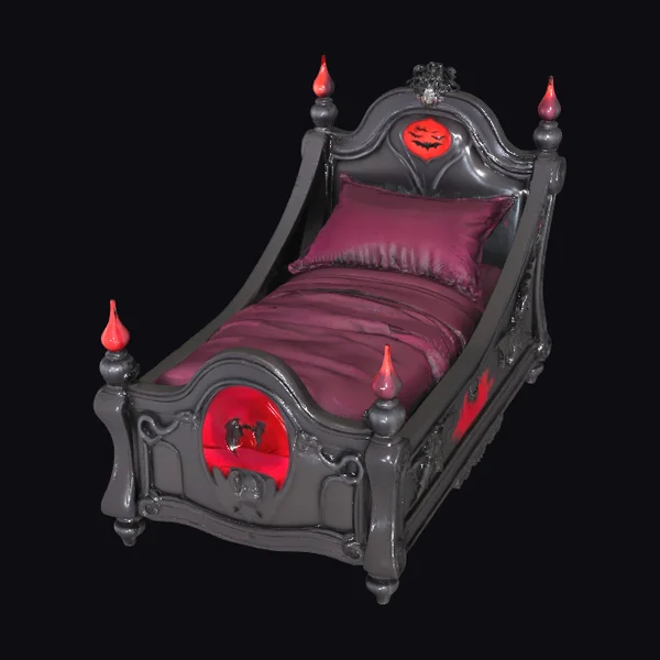 Gothic Vampire Kids Bed
