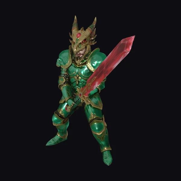 Emerald Dragon Knight