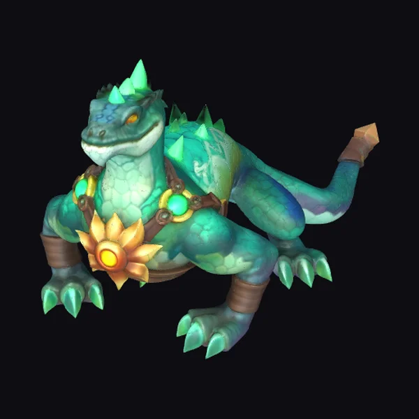 Emerald Scaly Guardian Beast