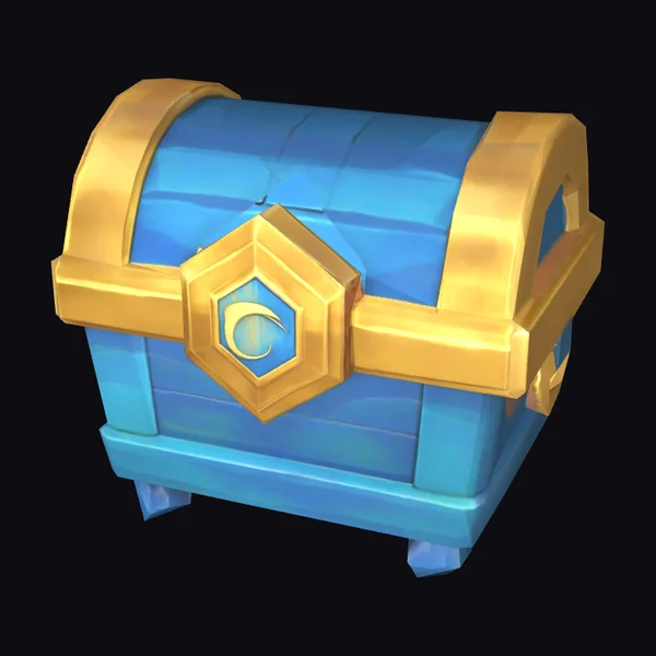 Blue Treasure Chest
