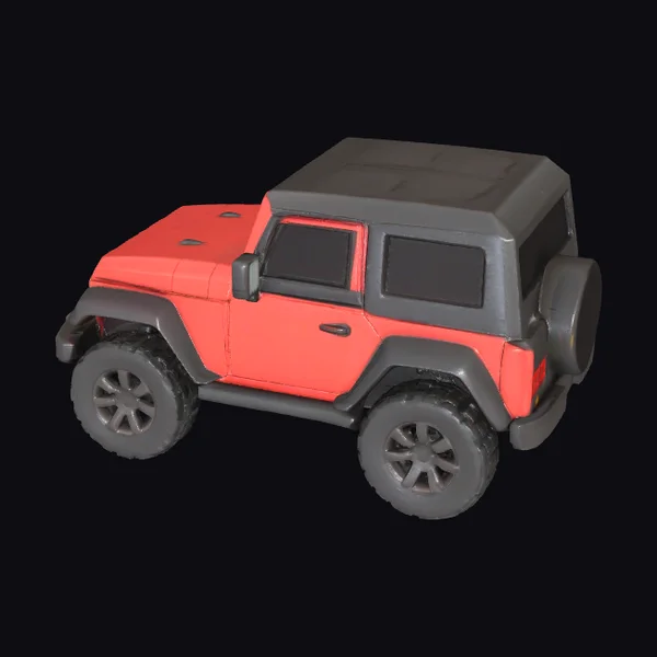Red Off-Road Vehicle