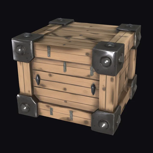Wooden Treasure Chest