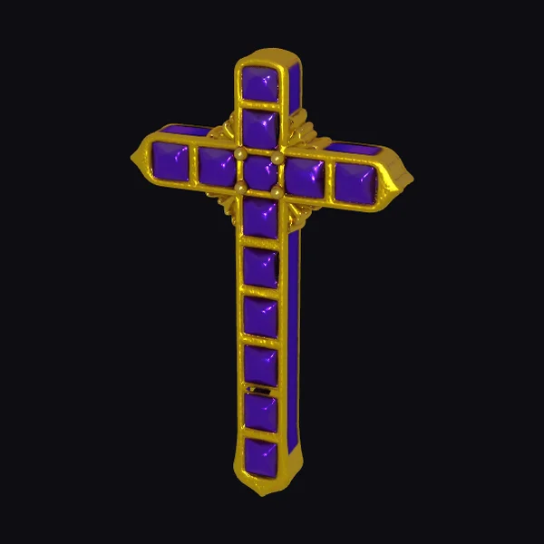 Amethyst Cross Jewelry