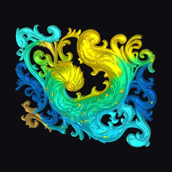 Abstract Floral Wall Art