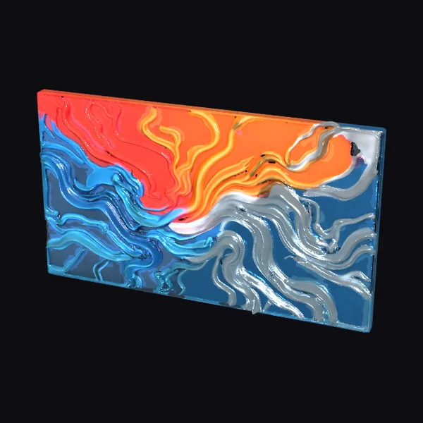 Abstract Wall Art Panel